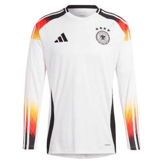 Germania Maglia Gara Casa Repliche Europei 2024 Maniche Lunghe
